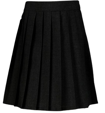 Secondary School Girls Short Skirt (Black)